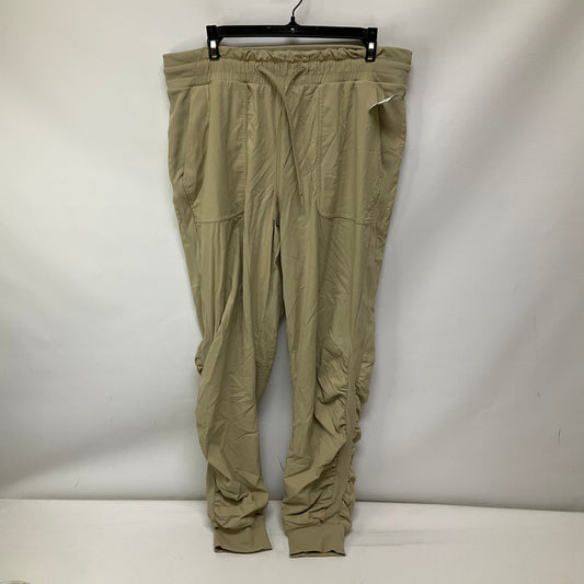 Athletic Pants By Lululemon In Tan, Size: 12