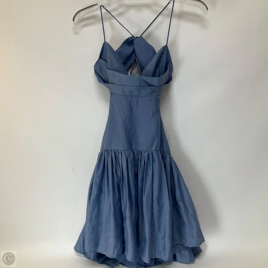 Dress Casual Short By Asos In Blue, Size: 4