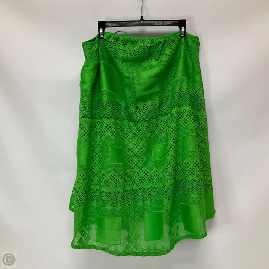 Dress Casual Short By Anthropologie In Green, Size: S