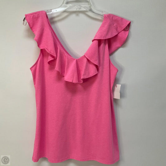 Top Sleeveless Designer By Lilly Pulitzer In Pink, Size: S