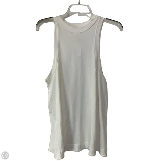 Athletic Tank Top By Lululemon In White, Size: S