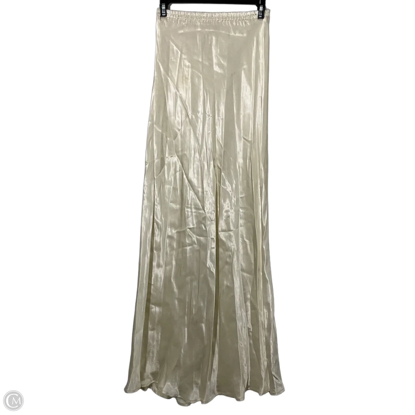 Skirt Maxi By VRG GRL in Cream, Size: 6