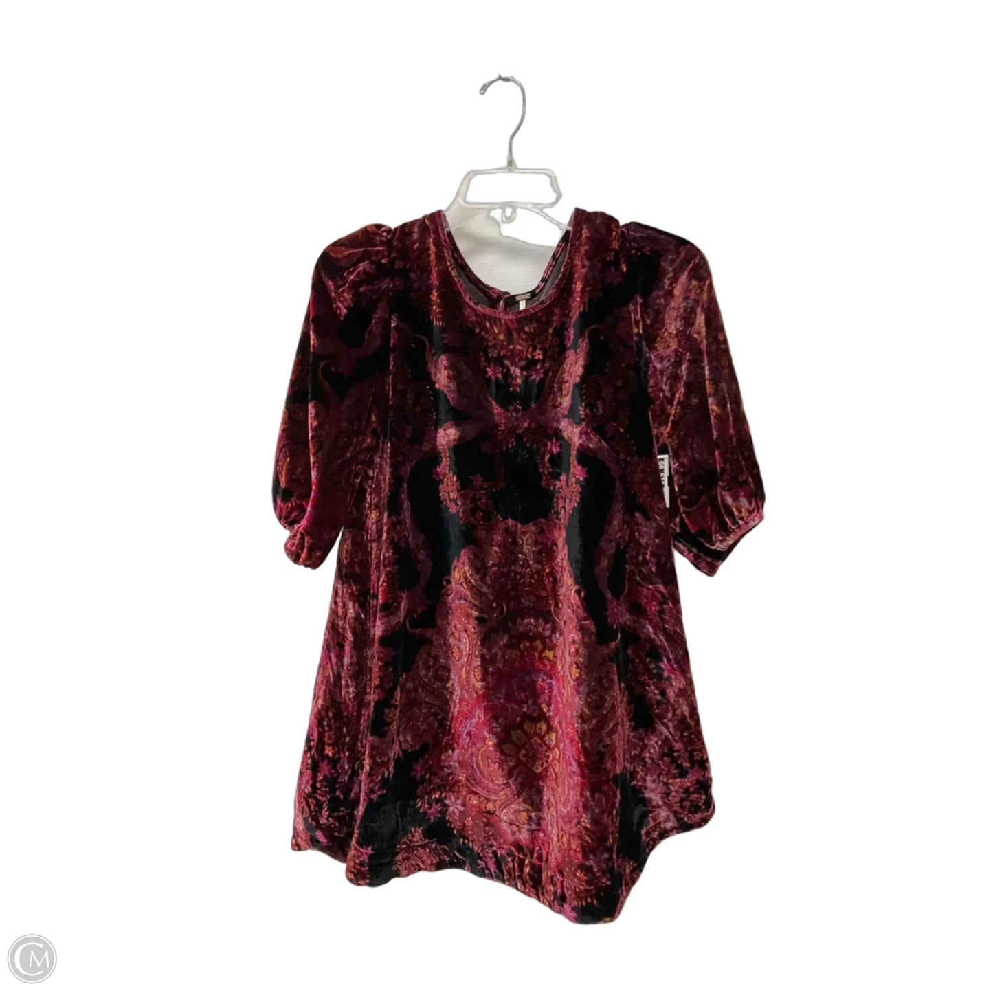 Dress Casual Short By Free People In Black & Pink, Size: S