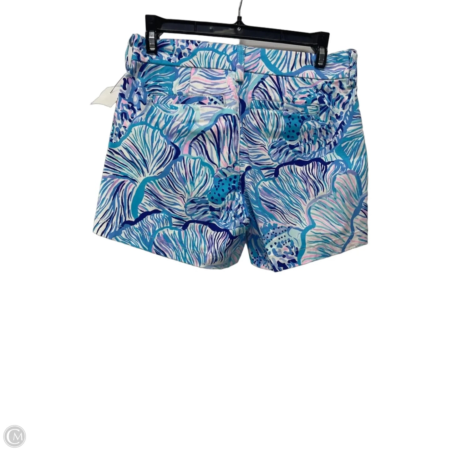 Shorts Designer By Lilly Pulitzer In Blue & Pink, Size: 0