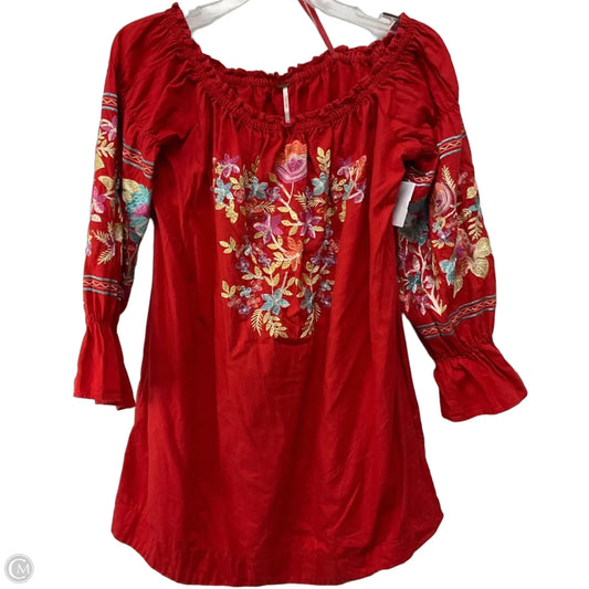 Dress Casual Short By Free People In Red, Size: M