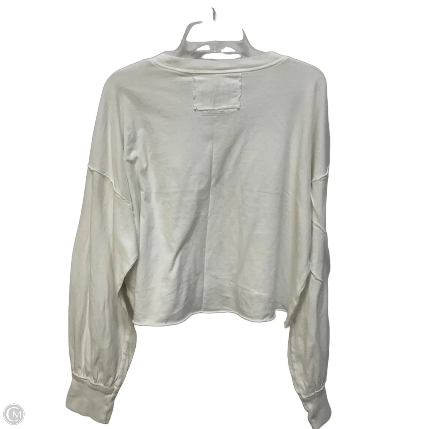Top Long Sleeve Basic By Free People In White, Size: L