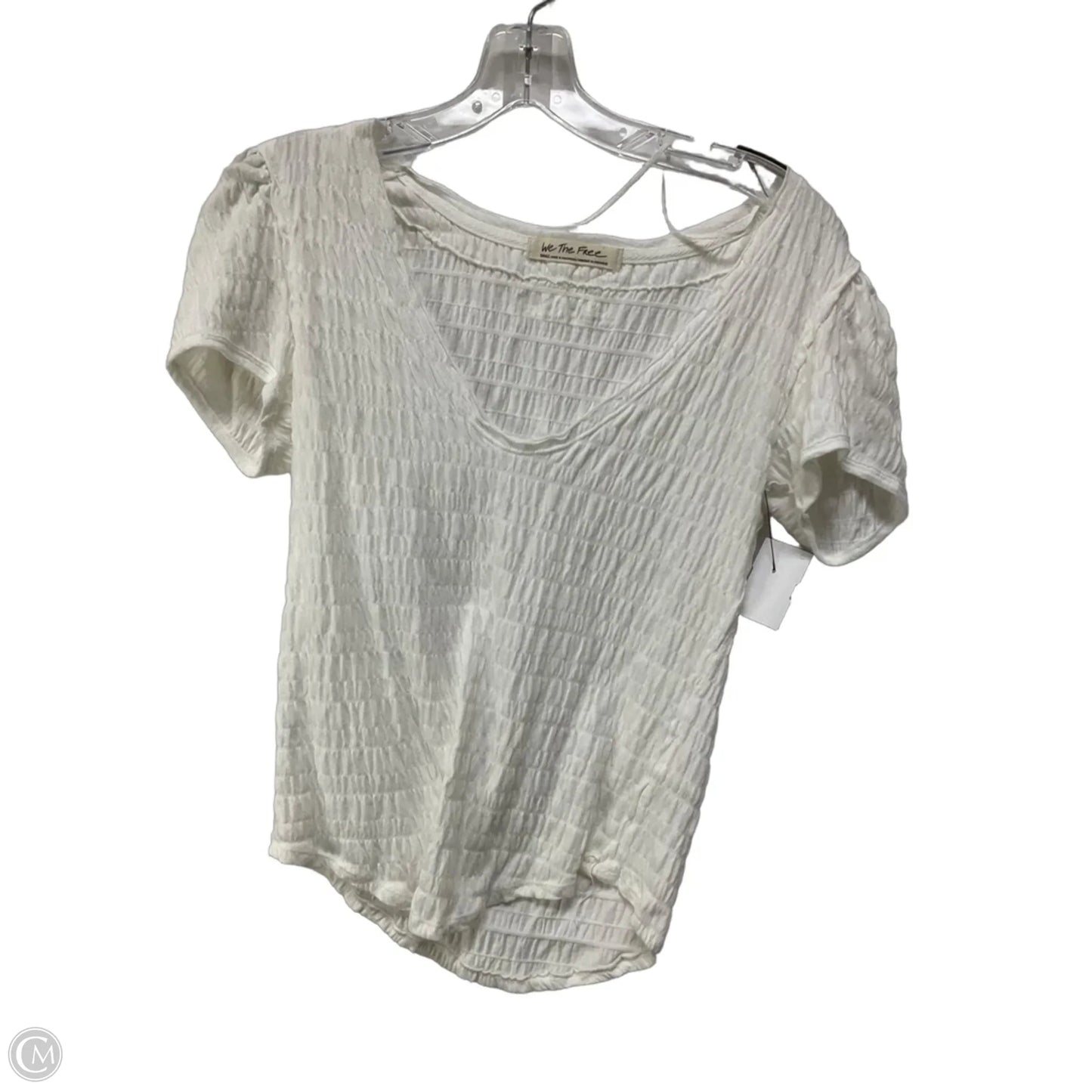 Top Short Sleeve By We The Free In White, Size: S