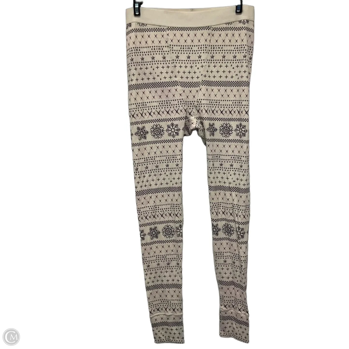 Pajamas 2pc By Skims In Black & Cream, Size: L