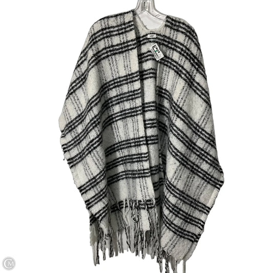Sweater Cardigan By Aerie In Black & White, Size: Osfm