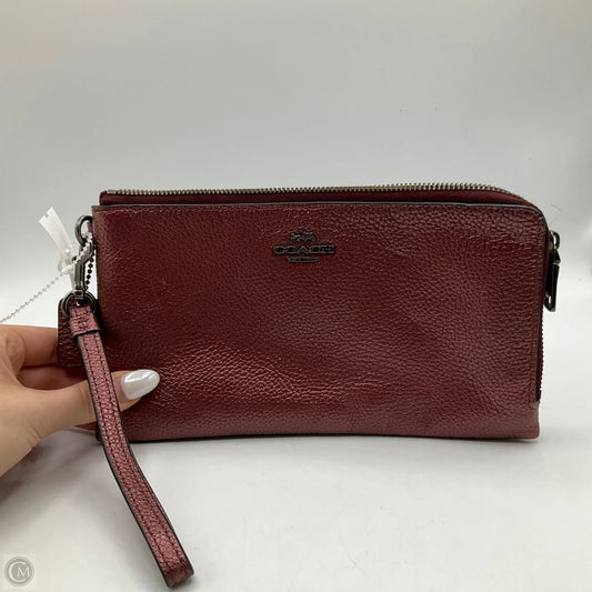 Wristlet Designer By Coach, Size: Small