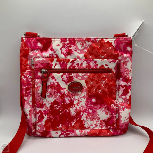 Crossbody Designer By Coach, Size: Small