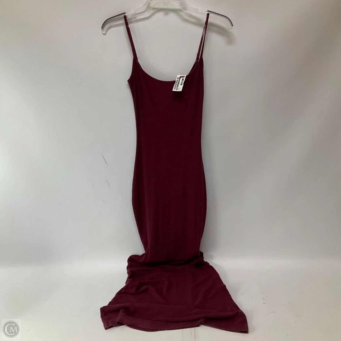 Dress Casual Maxi By Skims In Maroon, Size: S