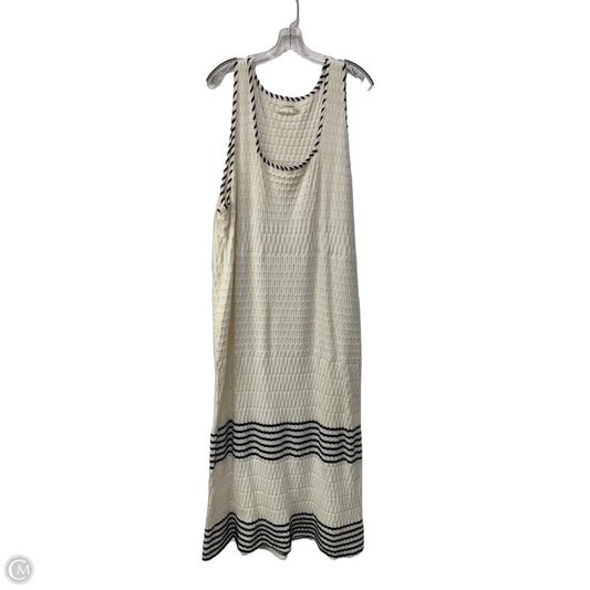 Dress Casual Maxi By Anthropologie In White, Size: 2x