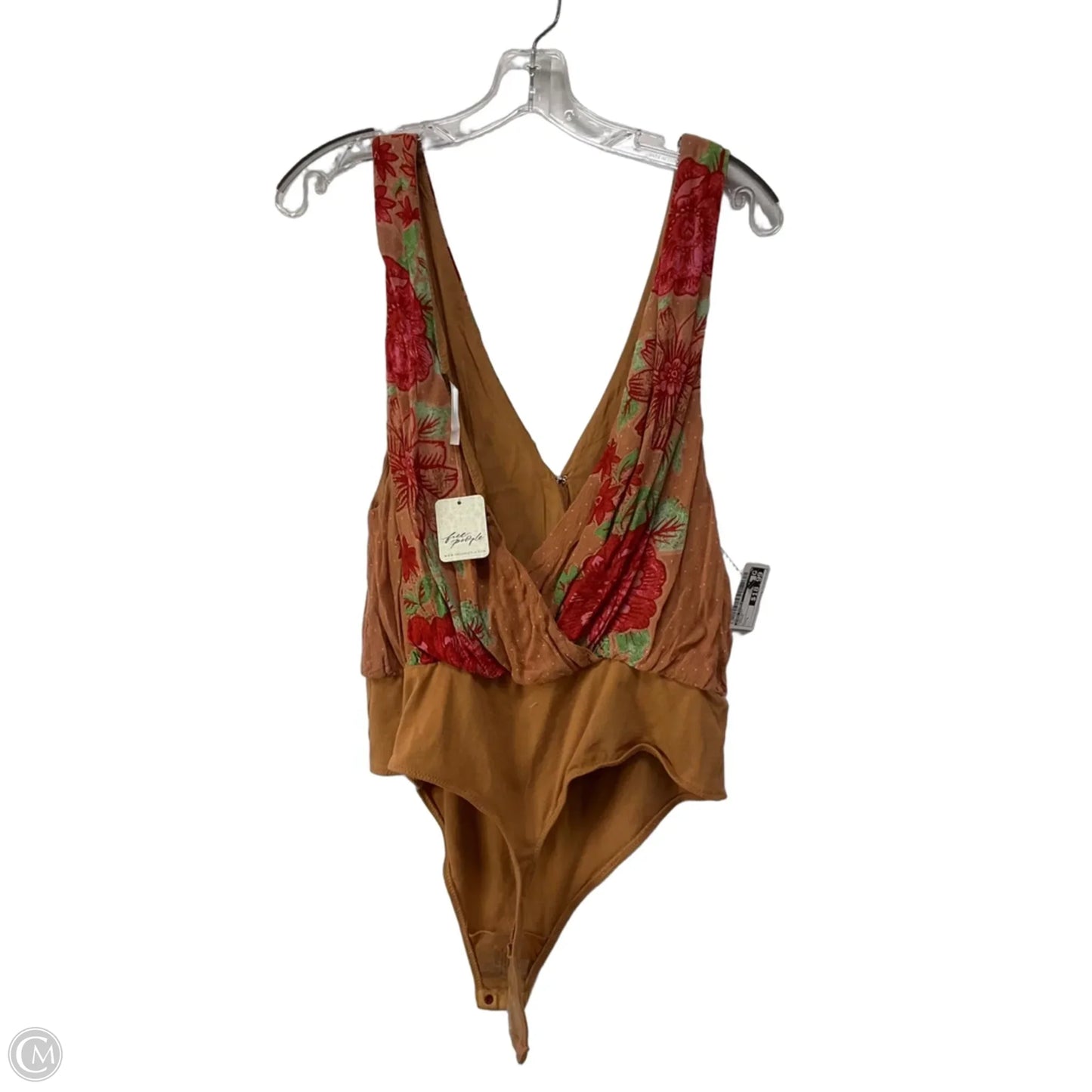Bodysuit By Free People In Orange, Size: L