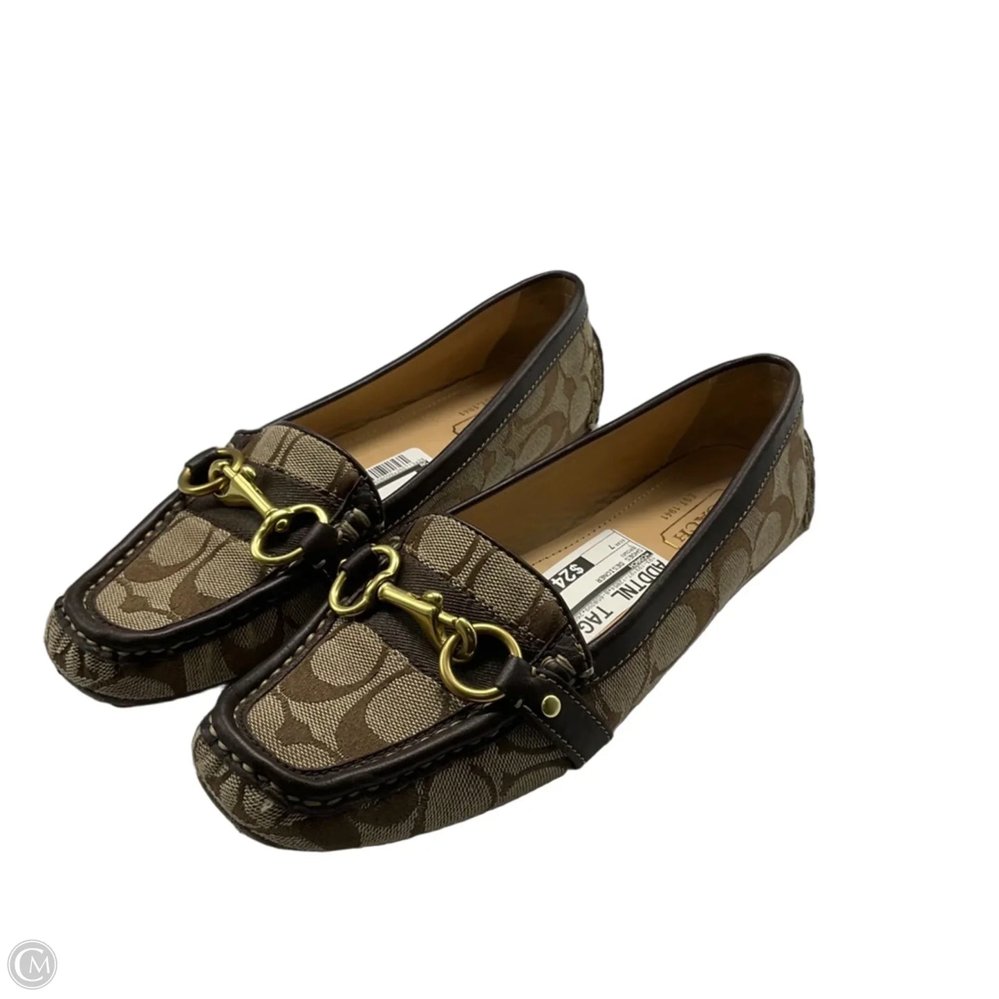 Shoes Designer By Coach In Brown, Size: 7