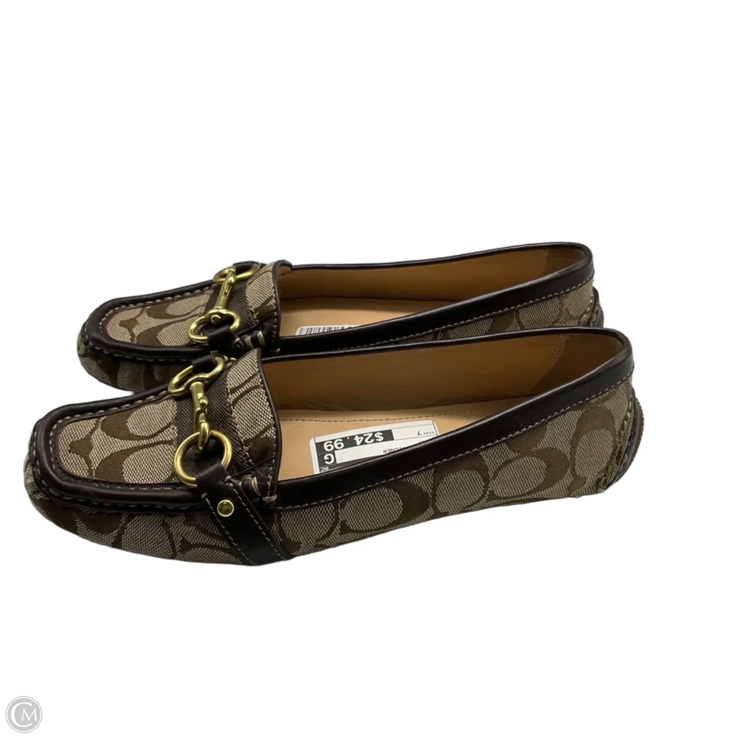 Shoes Designer By Coach In Brown, Size: 7