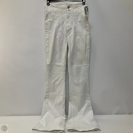 Jeans Flared By We The Free In White Denim, Size: 4