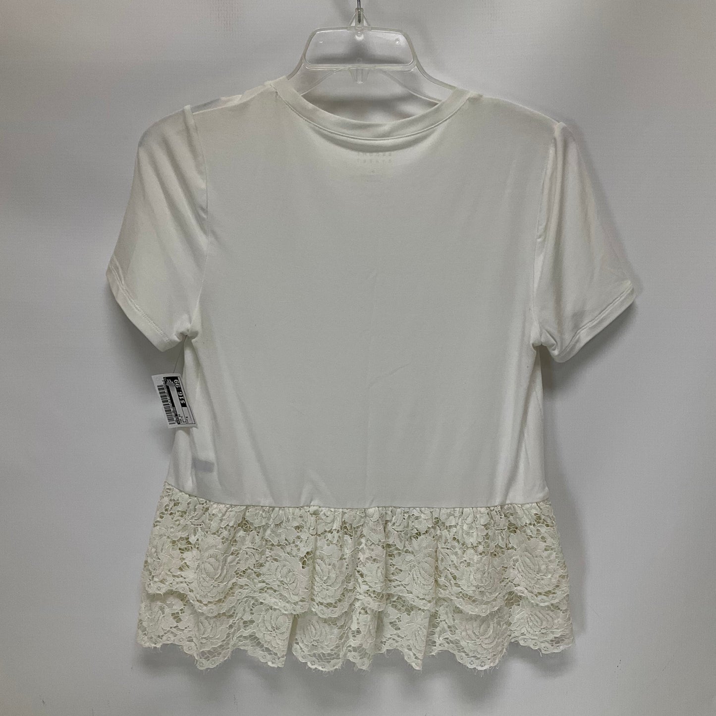 White Top Short Sleeve Kate Spade, Size S