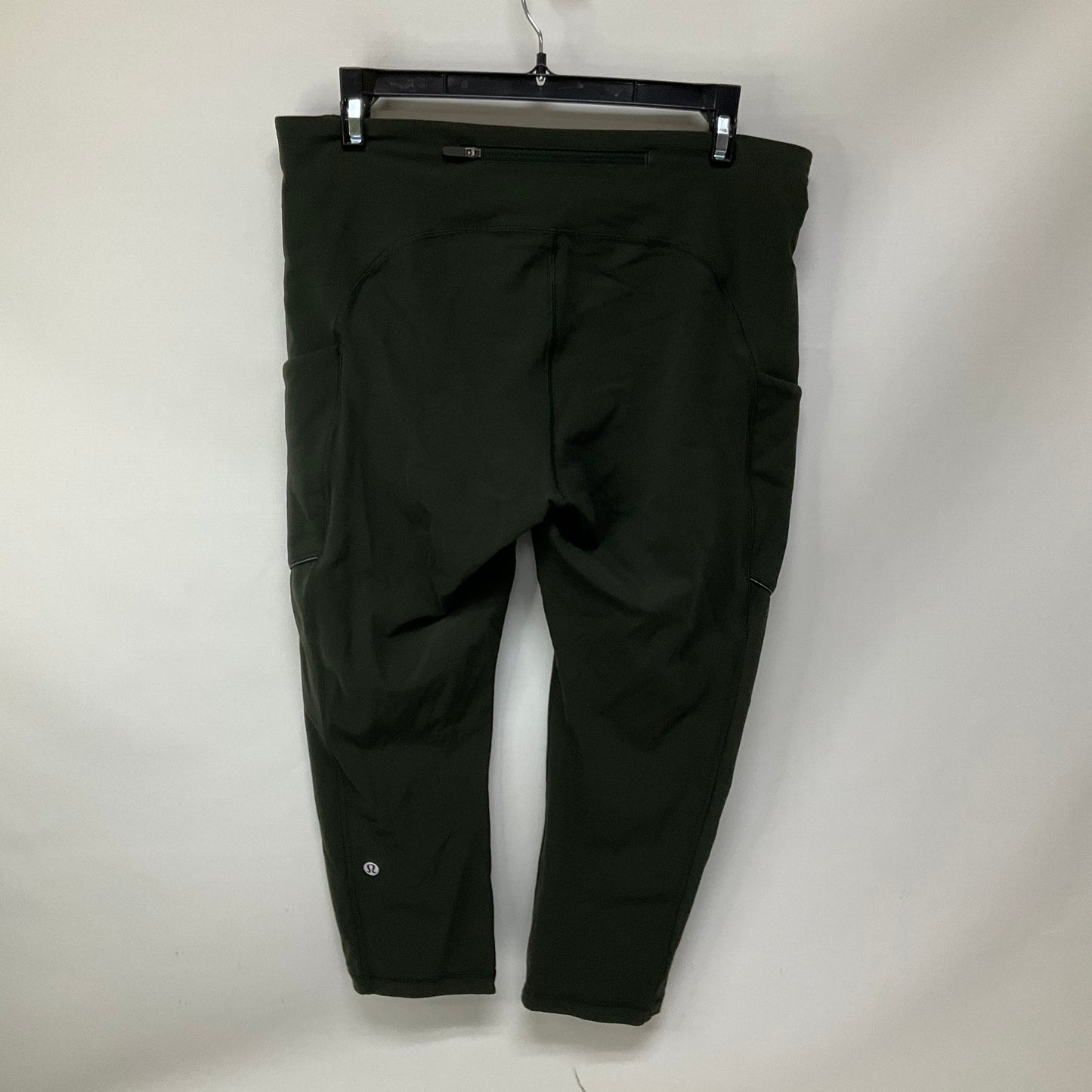 Athletic Pants By Lululemon In Green, Size: 10