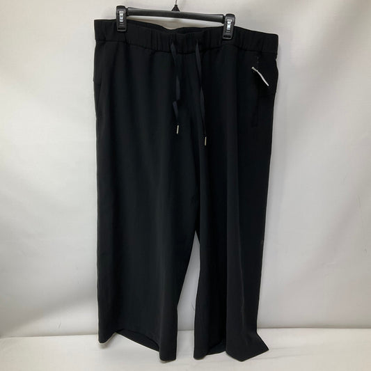 Athletic Pants By Lululemon In Black, Size: 14