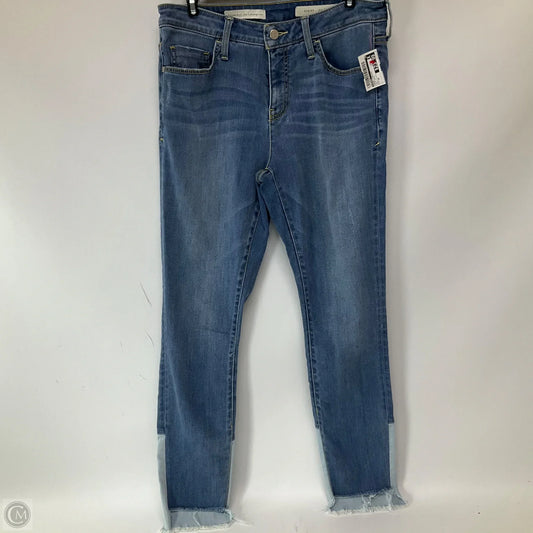 Jeans Straight By Pilcro In Blue Denim, Size: 10