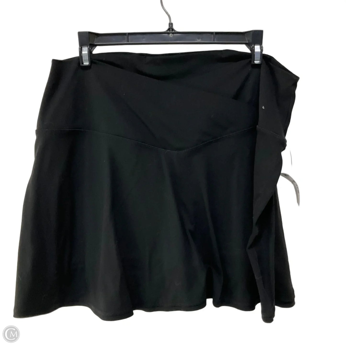 Athletic Skort By Offline In Black, Size: Xxl