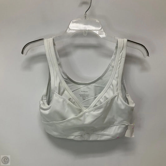 Athletic Bra By Varley In White, Size: L
