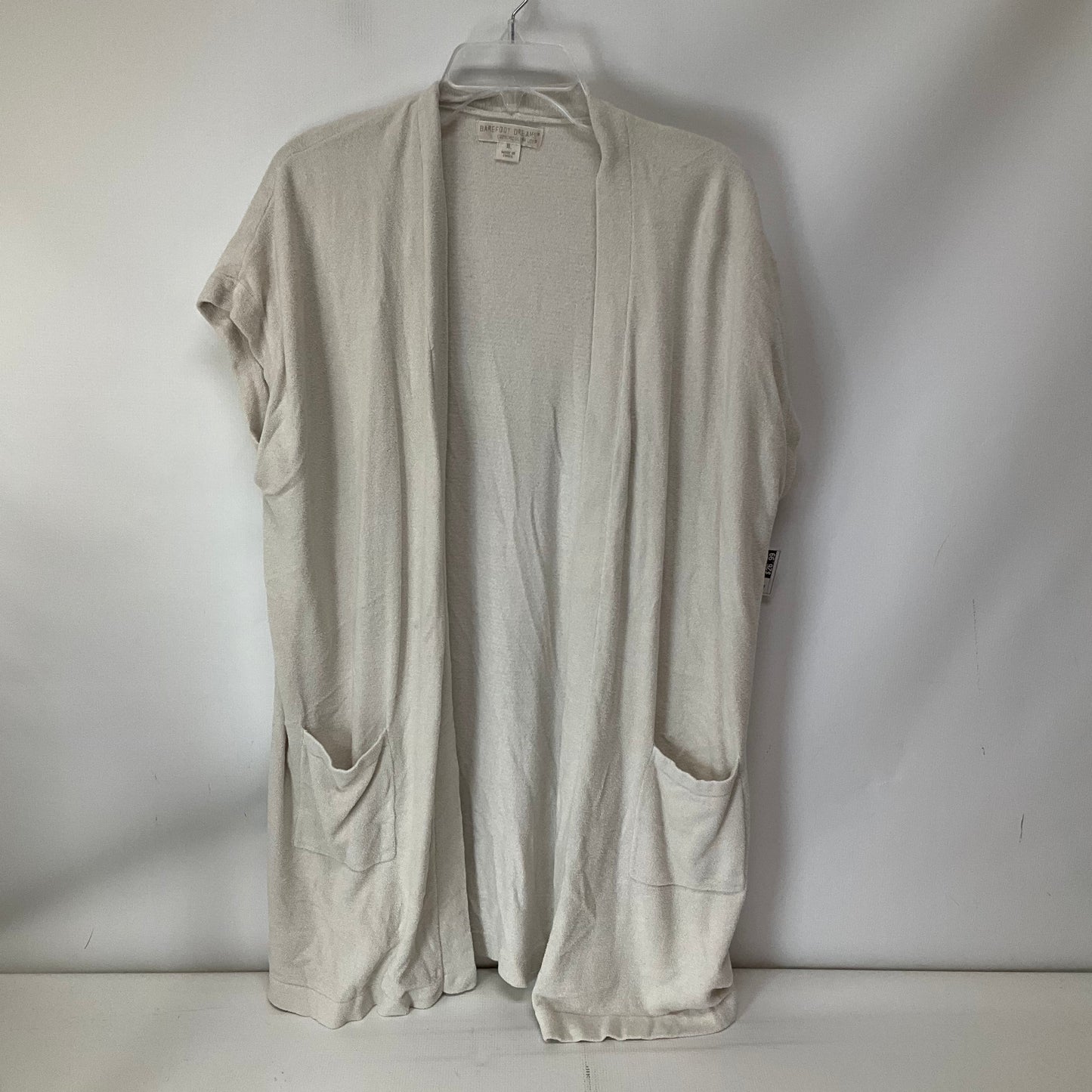 Vest Fleece By Barefoot Dreams In Cream, Size: Xl