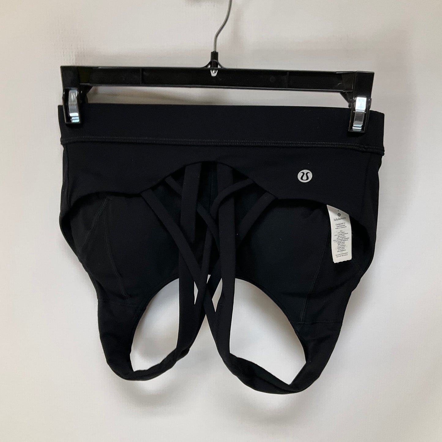 Athletic Bra By Lululemon In Black, Size: 4