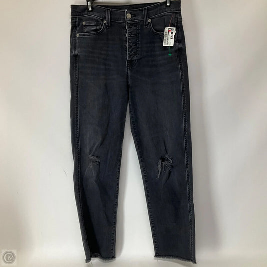 Jeans Straight By 7 For All Mankind In Black, Size: 6
