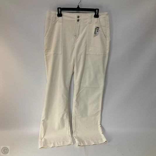 Pants Corduroy By Clothes Mentor In White, Size: Xl