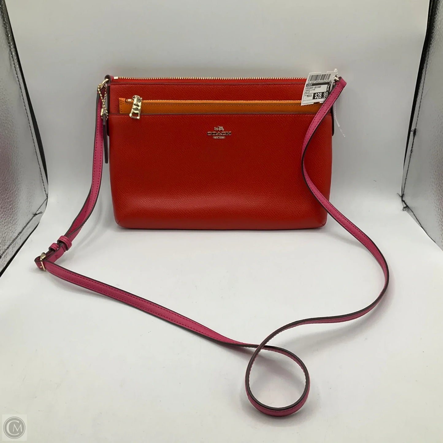 Crossbody Designer By Coach, Size: Medium