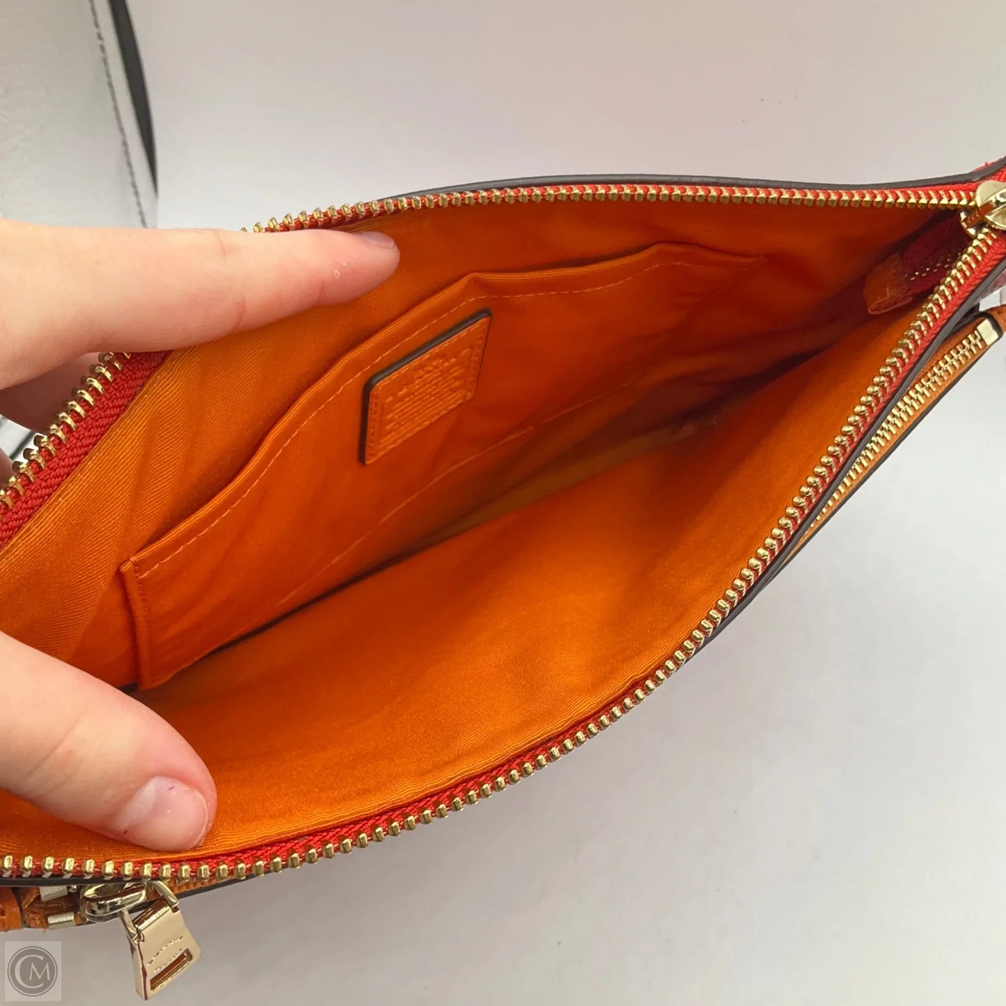 Crossbody Designer By Coach, Size: Medium