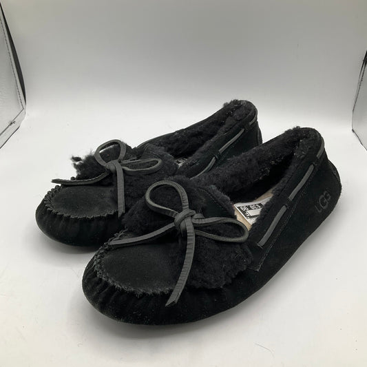 Black Slippers Ugg, Size 10