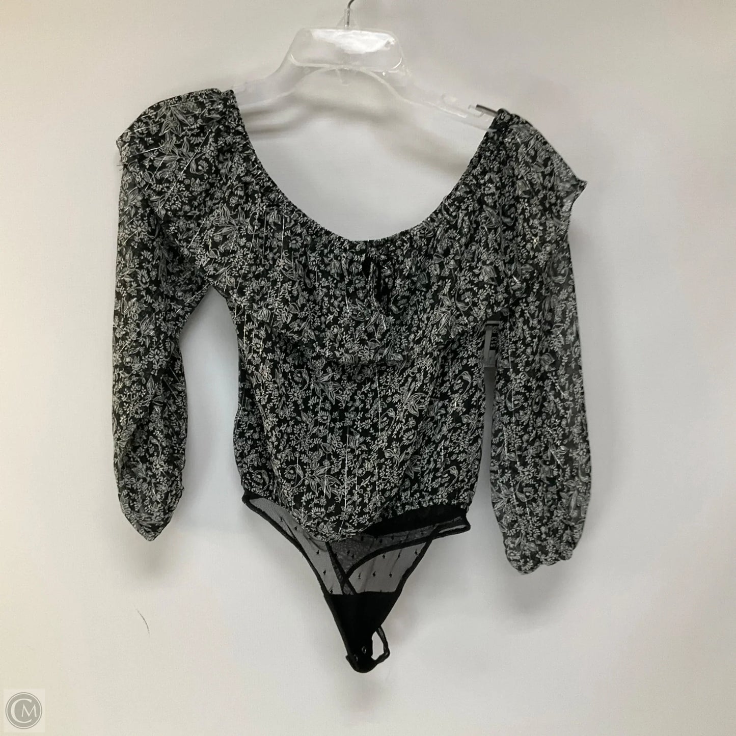 Bodysuit By Abercrombie And Fitch In Black, Size: Xs