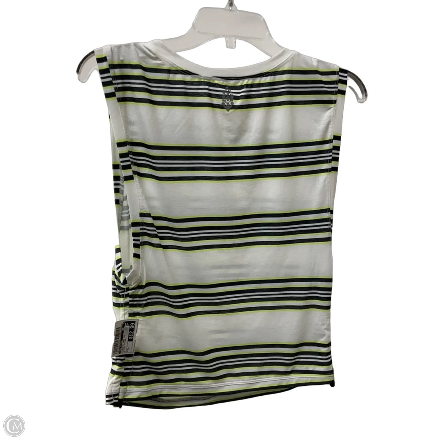 Athletic Tank Top By Free People In Striped Pattern, Size: M