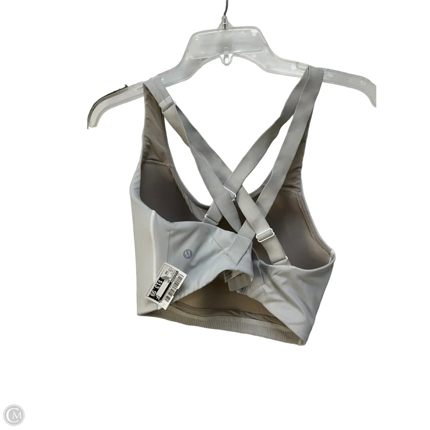 Athletic Bra By Lululemon In White, Size: 36d
