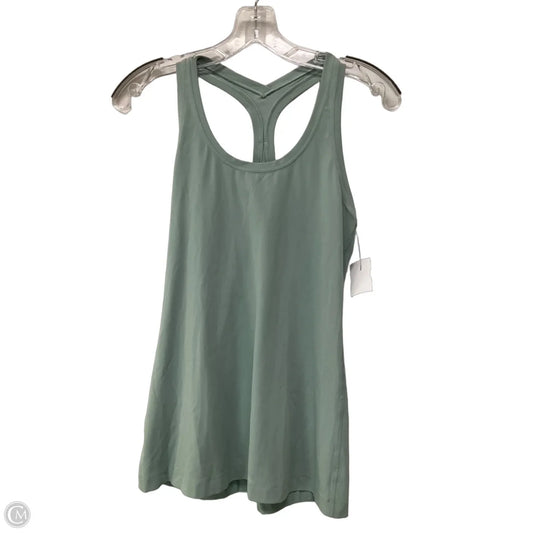Athletic Tank Top By Lululemon In Teal, Size: 6