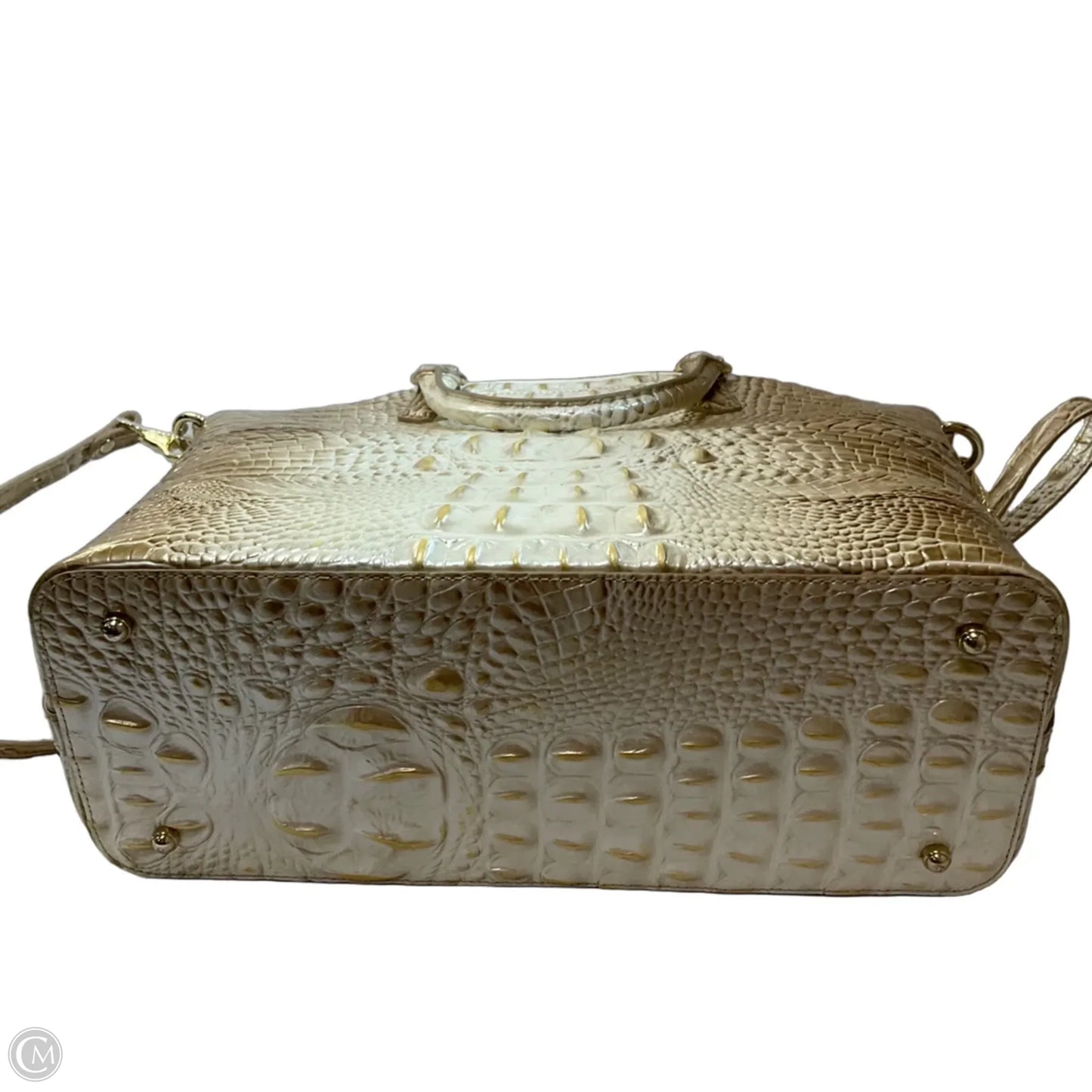Handbag Designer By Brahmin, Size: Large