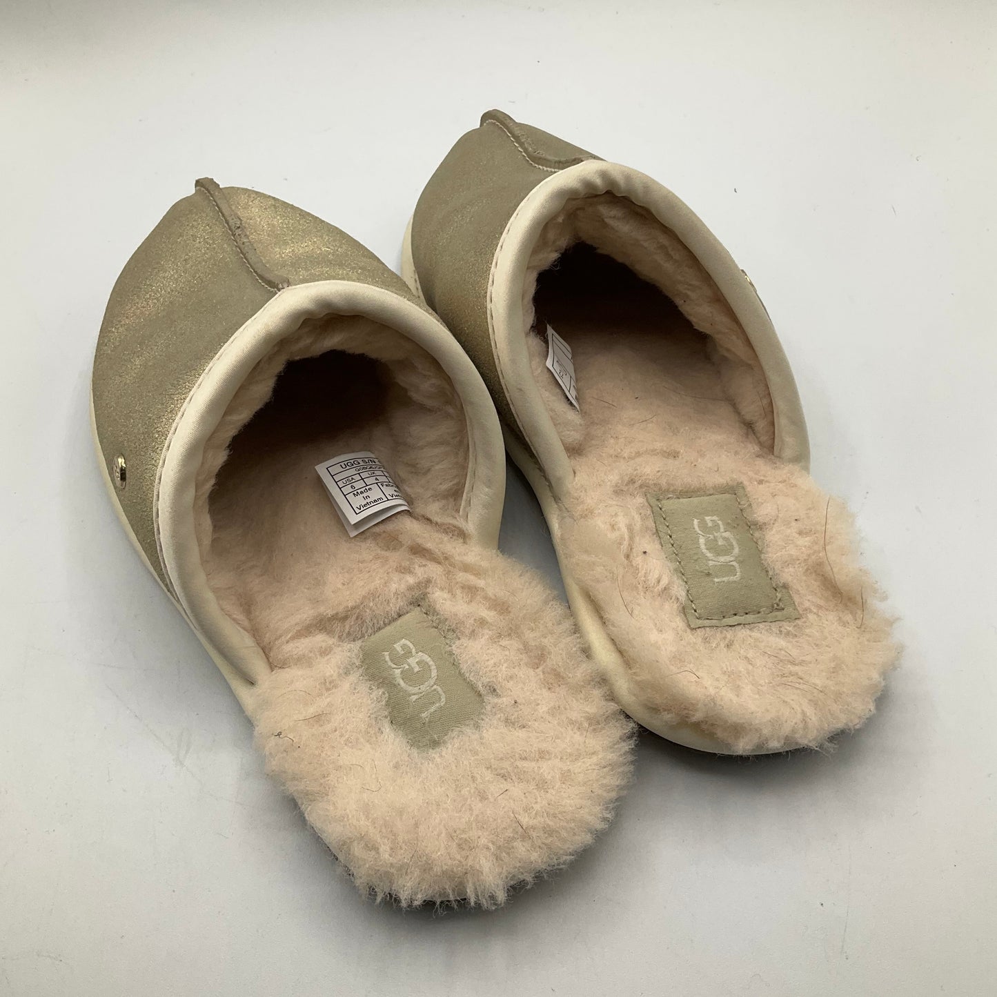 Slippers By Ugg In Gold