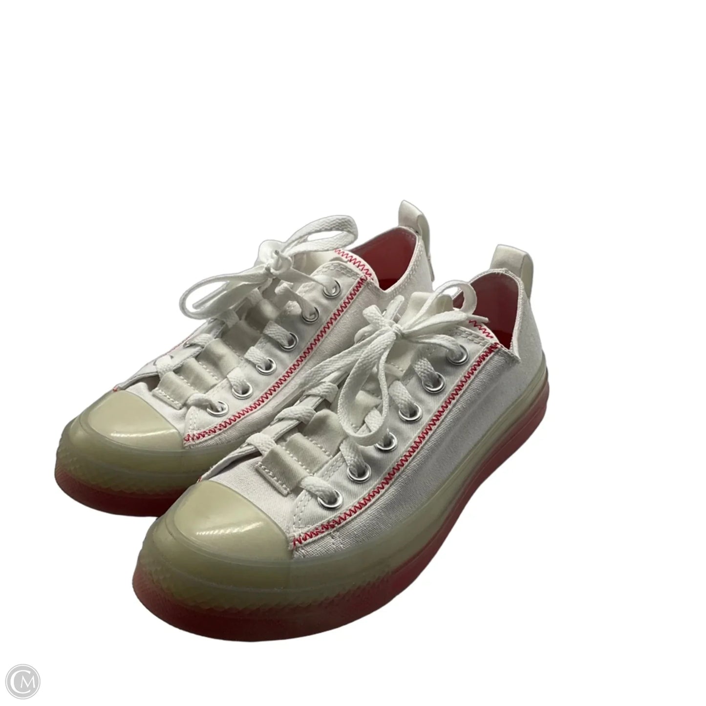 Shoes Sneakers By Converse In Red & White, Size: 8