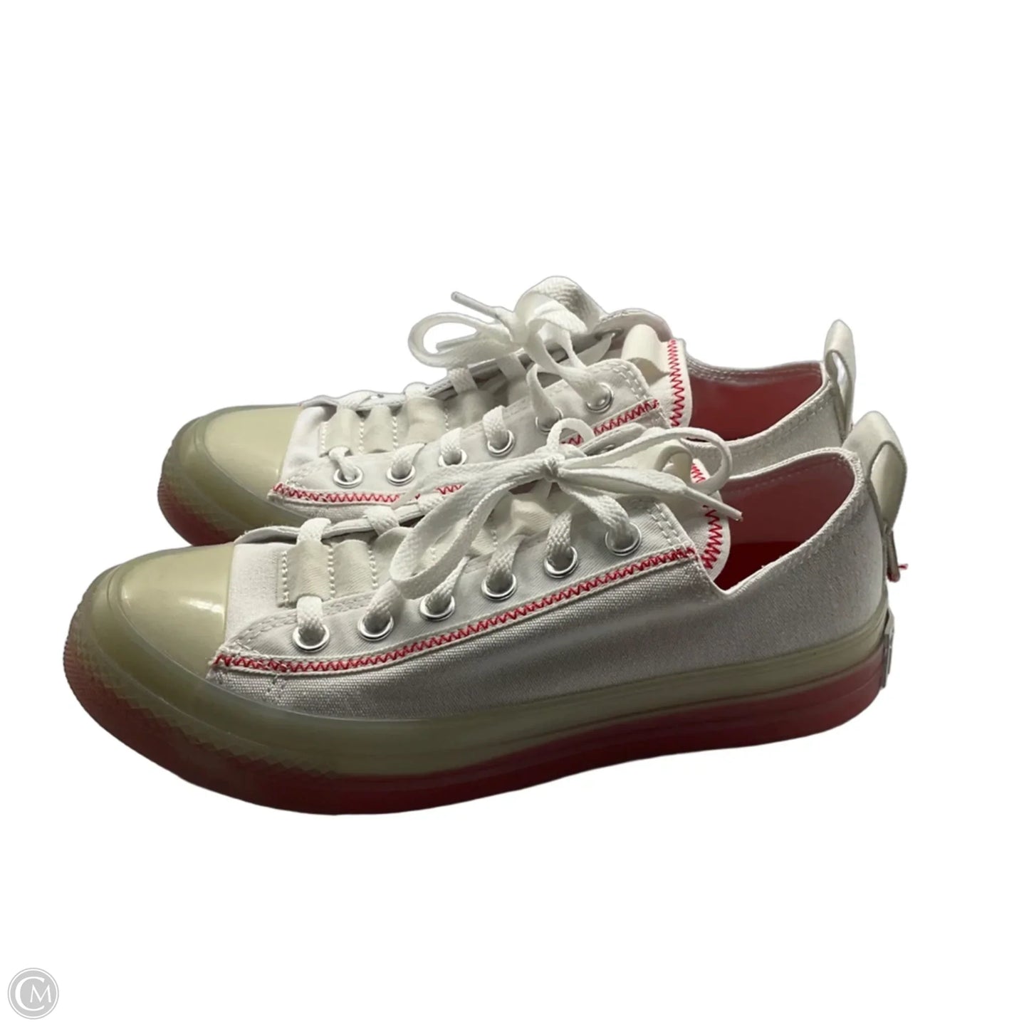 Shoes Sneakers By Converse In Red & White, Size: 8