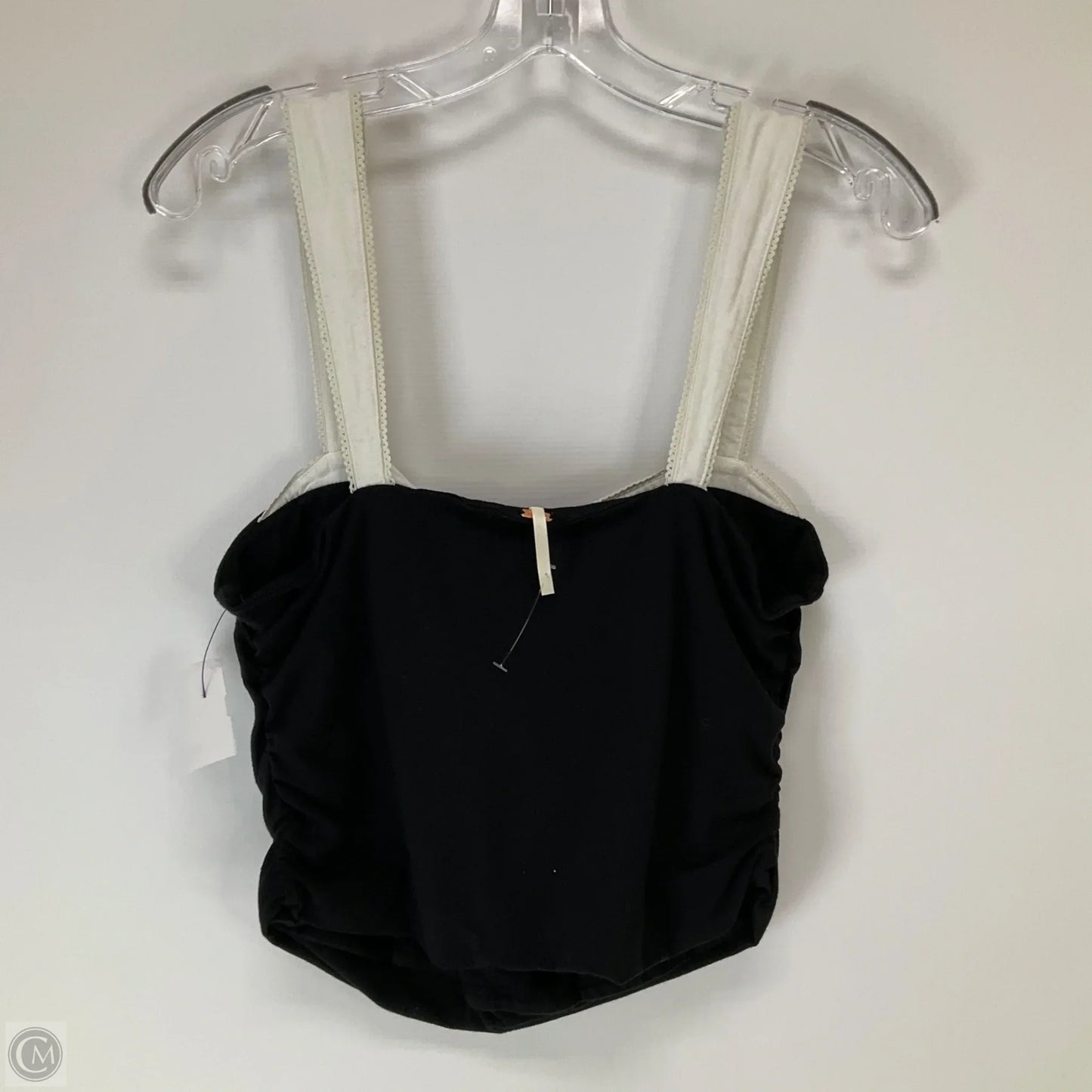 Top Sleeveless By Free People In Black & White, Size: L