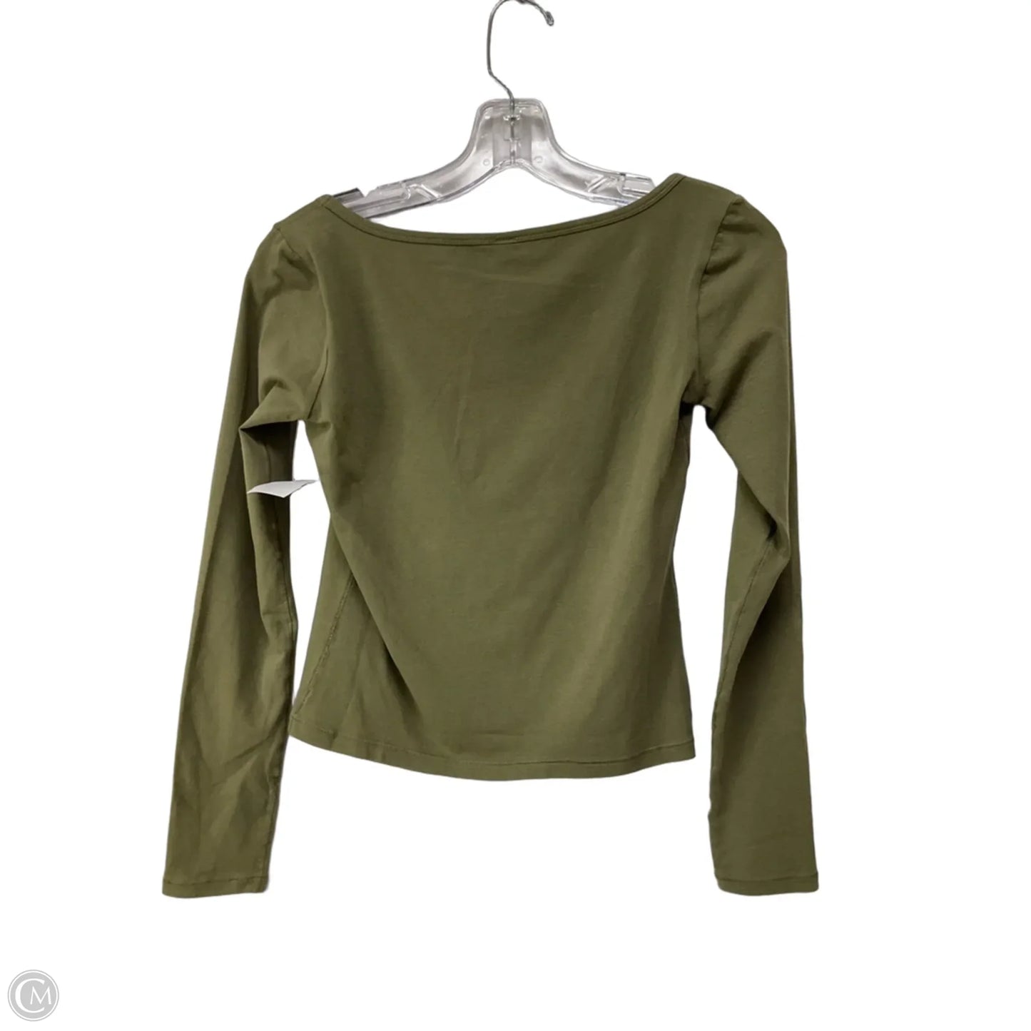 Top Long Sleeve By Skims In Green, Size: S