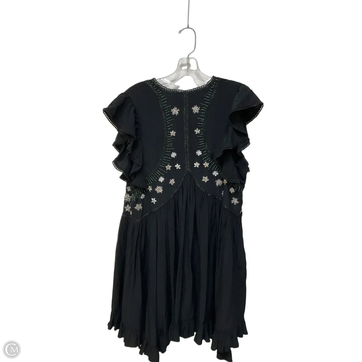 Dress Casual Short By Anthropologie In Black, Size: L