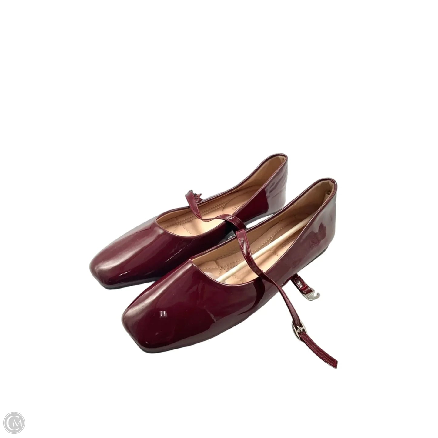 Shoes Flats By Clothes Mentor In Red, Size: 8