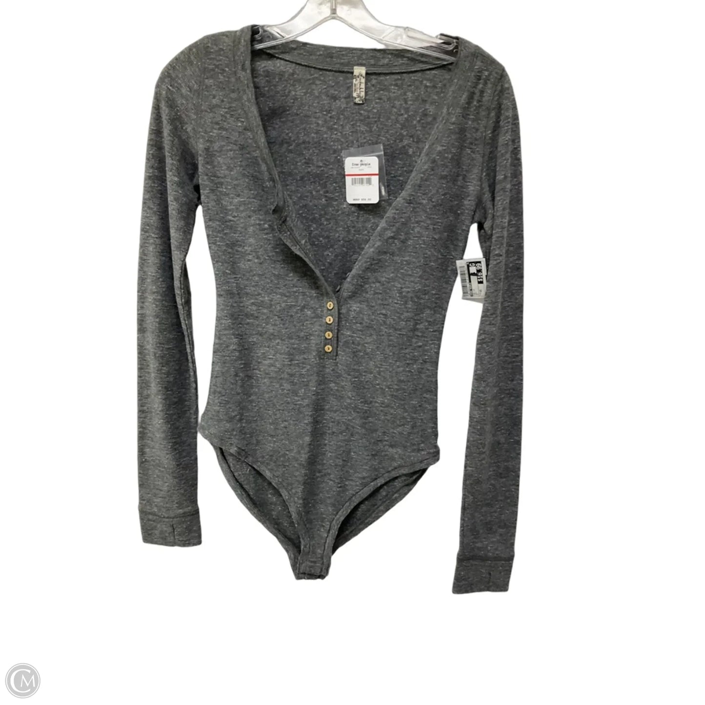 Top Long Sleeve By Free People In Grey, Size: Xs