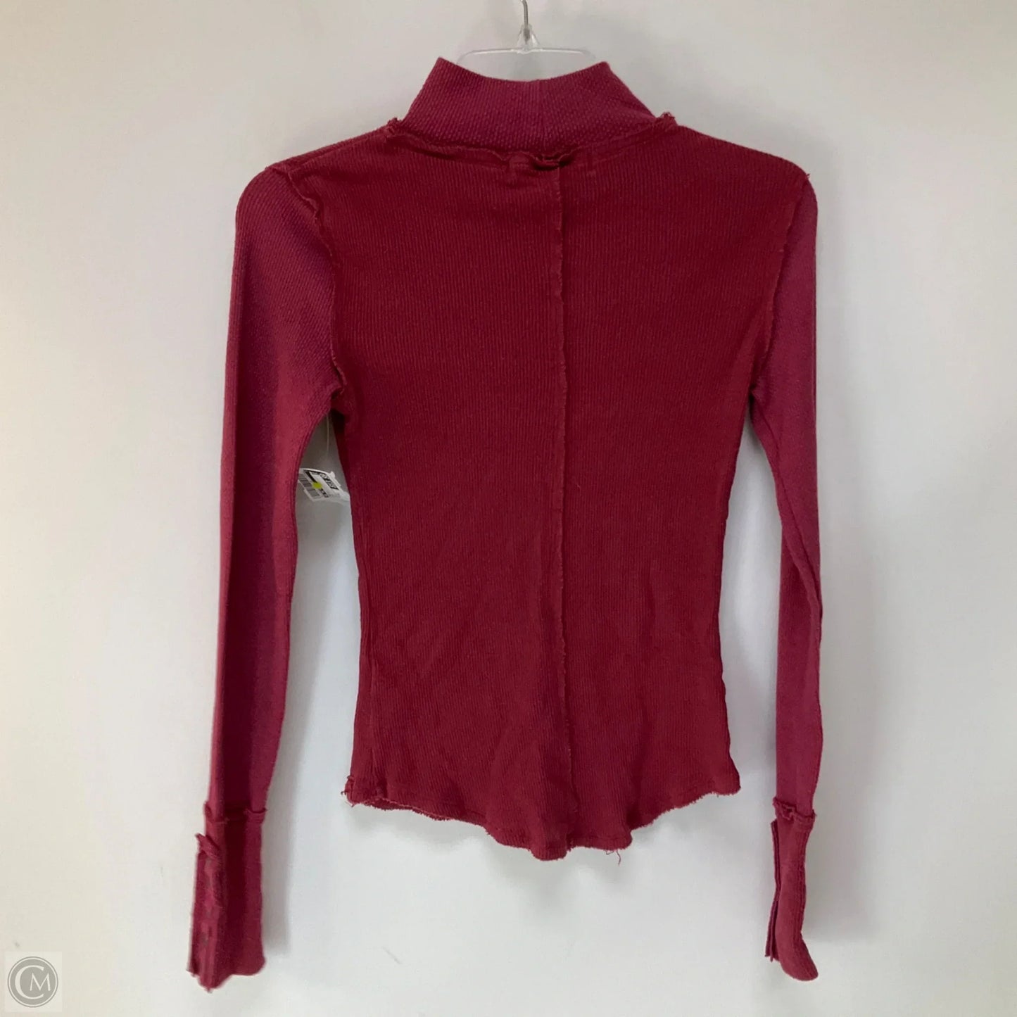 Top Long Sleeve By We The Free In Red, Size: Xs
