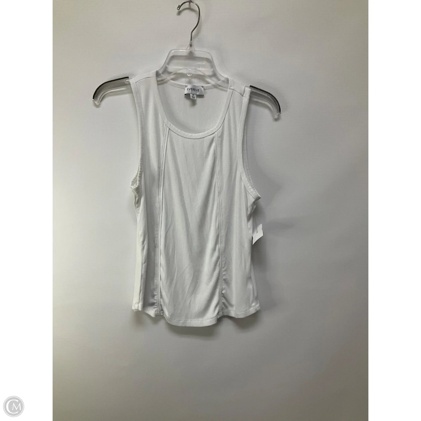 Top Sleeveless By Evereve In White, Size: M