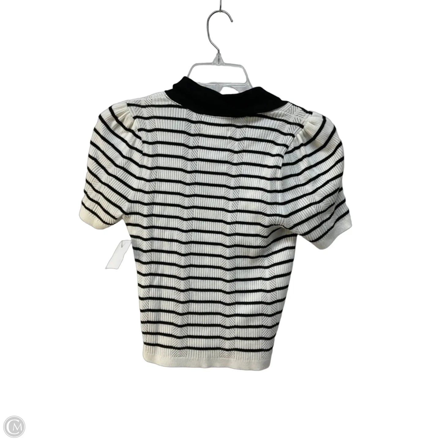 Top Short Sleeve By Maeve In Striped Pattern, Size: S